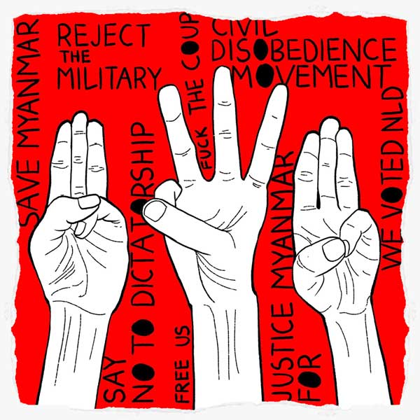Art and the Myanmar Protest Movement